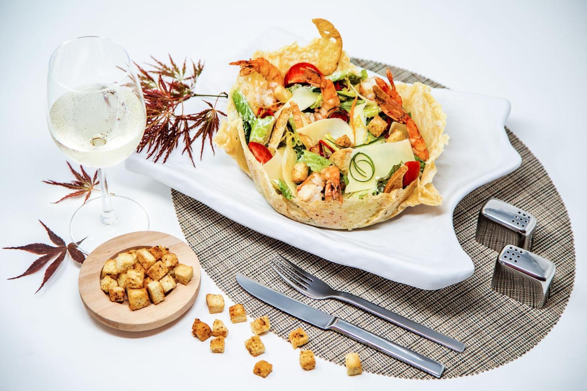 Sheraton Batumi Hotel Exterior photo Caesar salad